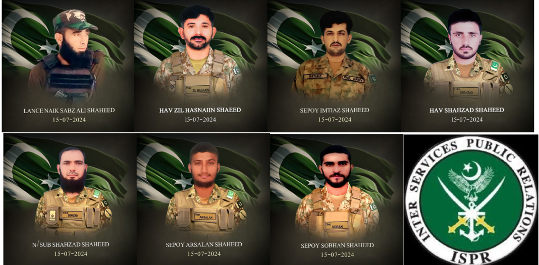 Eight soldiers martyred in Bannu Cantonment after attack by group of terrorists
