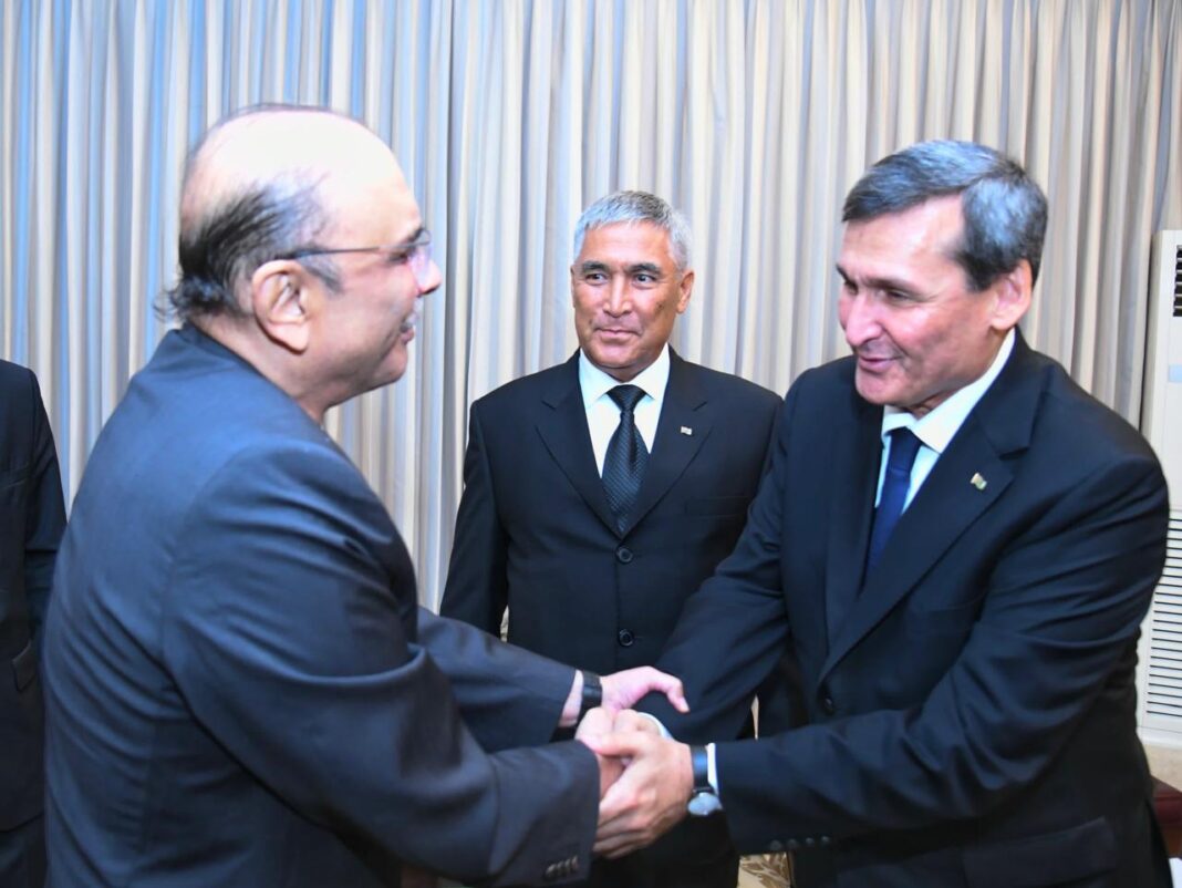 President for expanding ties with Turkmenistan