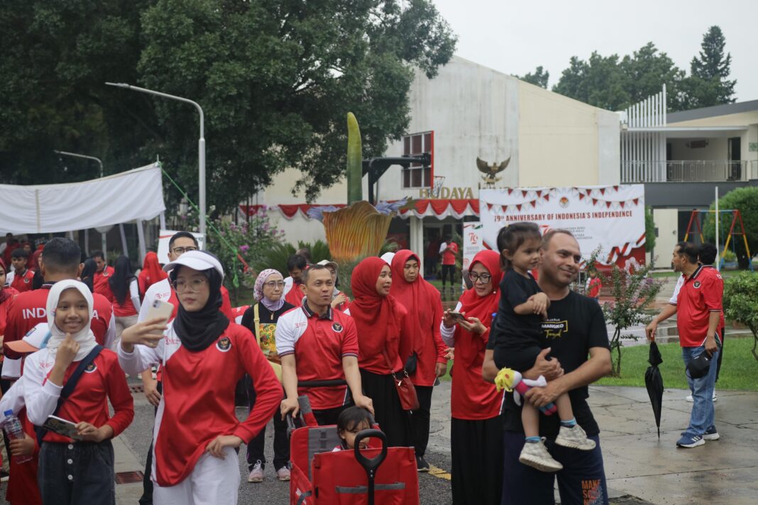 Spirit of Indonesian Independence Continues to Burn Despite Rain in Islamabad