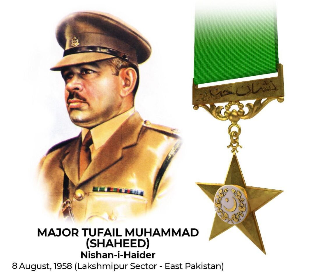 Armed Forces of Pakistan pays tribute to Major Tufail Muhammad on 66th martyrdom anniversary