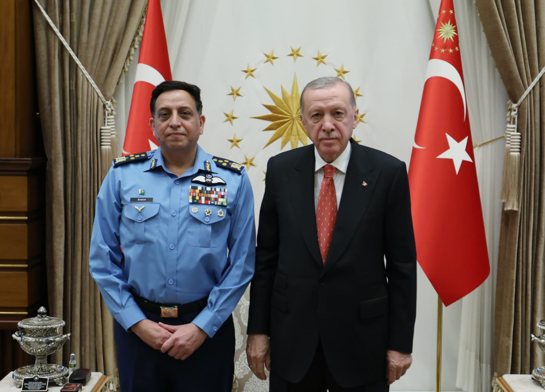  Air Chief calls on Turkish President and military leadership during his visit to Turkiye