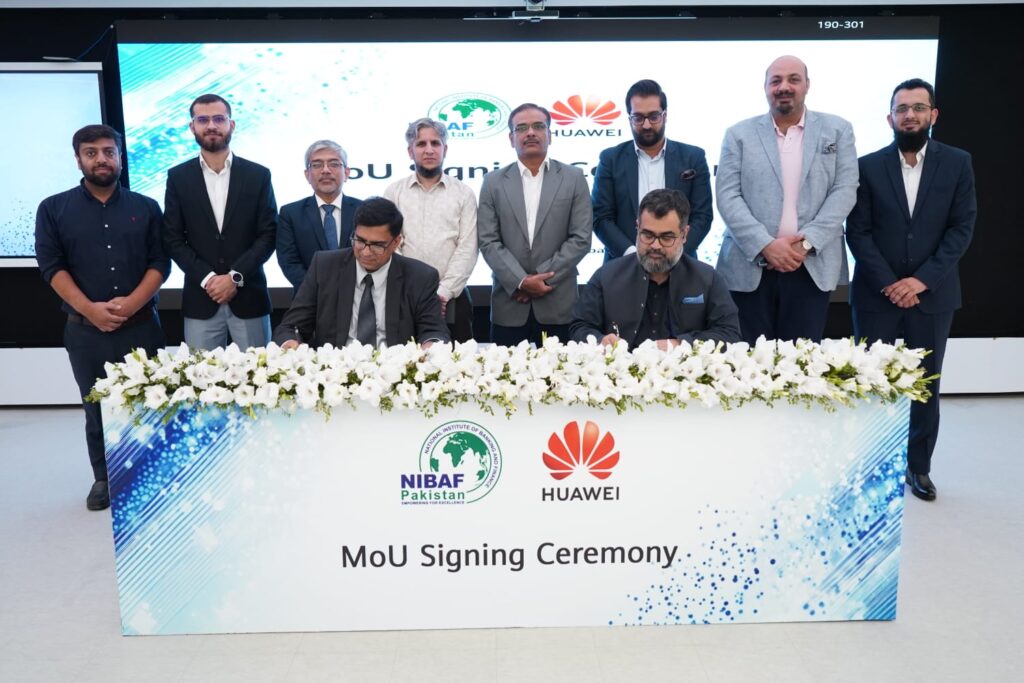 Huawei Technologies, NIBAF sign landmark Memorandum of Understanding for capability enhancement