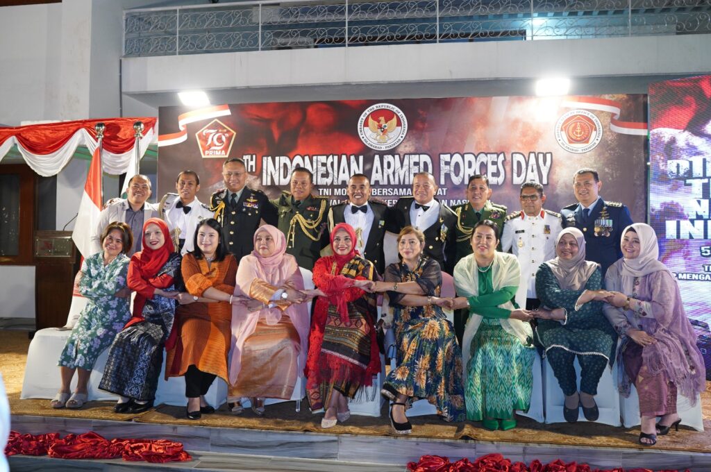 Indonesian armed forces day celebrated with pride & honor