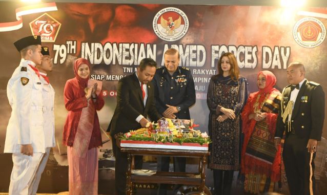 Indonesian armed forces day celebrated with pride & honor