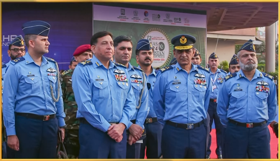 Air Chief Marshal Zaheer Ahmed Baber visits 12th edition of ISDEX-2024