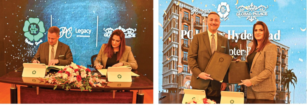 Hashoo Group and Global Palace Unite to Revolutionize Hyderabad's Hospitality with the Launch of 4-Star PC Legacy Hotel