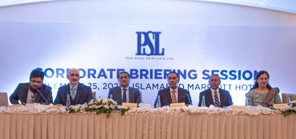 Pakistan Services Limited Hosts Fifth Corporate Briefing Session