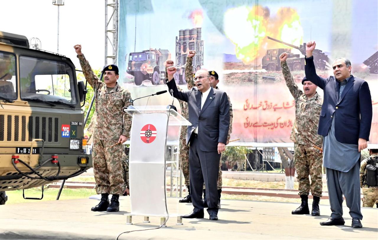 President Zardari Hails Pakistan Armed Forces’ Distinguished Service in Marqa-e-Haq