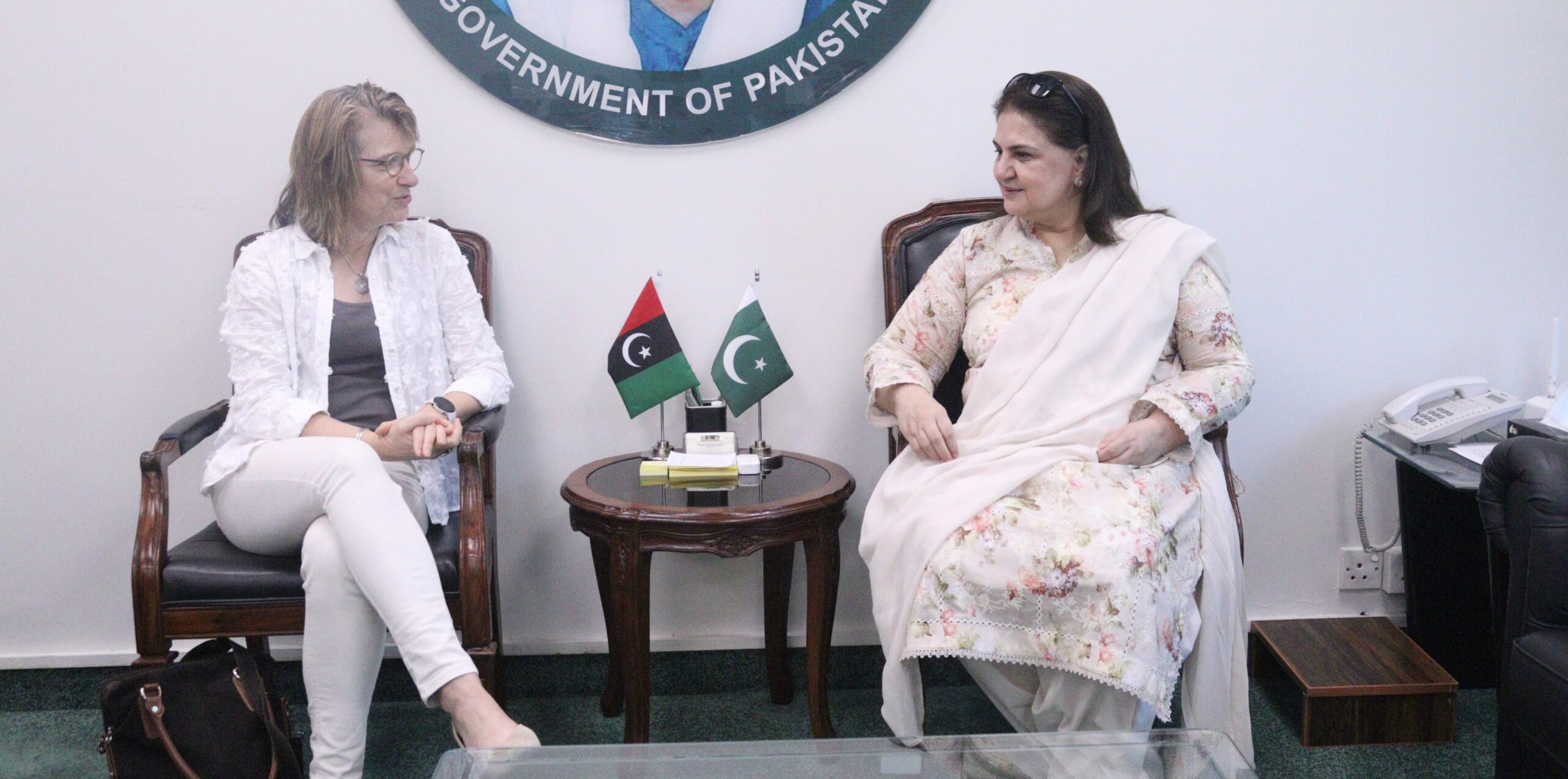  Chairperson BISP  Meets WFP Global Nutrition Advisor
