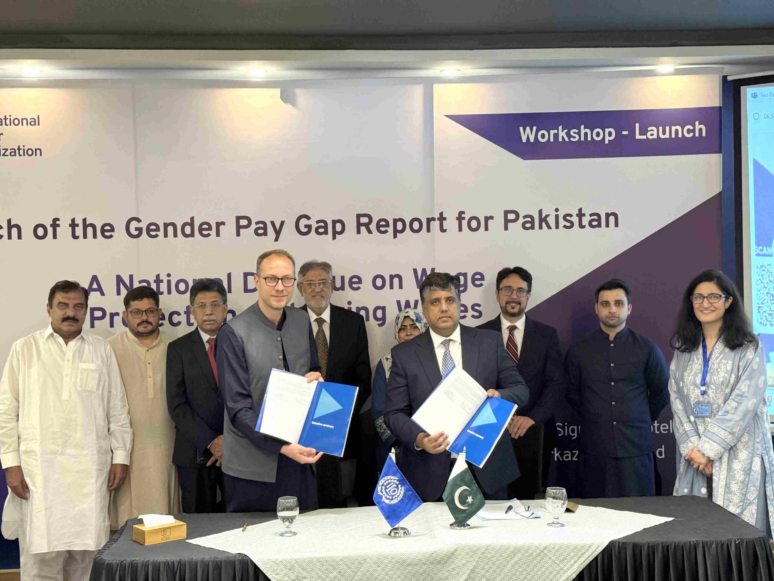 Pakistan launches gender pay gap report and national action plan for equal pay