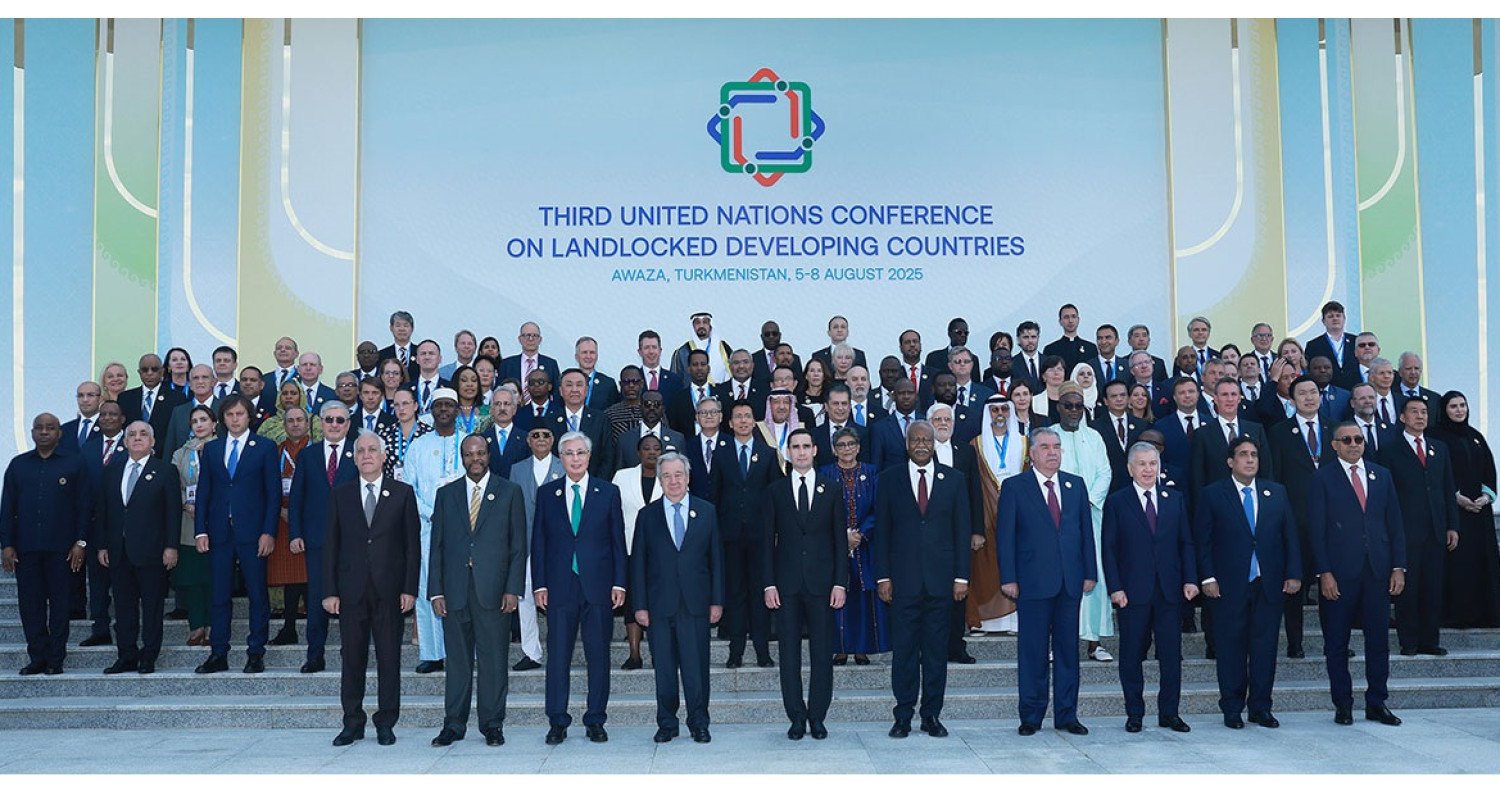 President of Turkmenistan Serdar Berdimuhamedov took part in the Third UN Conference on Landlocked Developing Countries