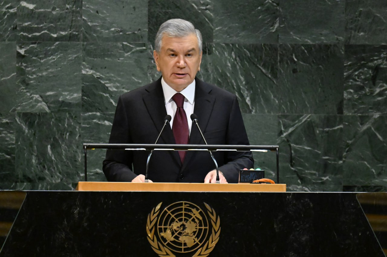 Uzbekistan's president calls for innovation, integration, and peace at 80th UN Assembly