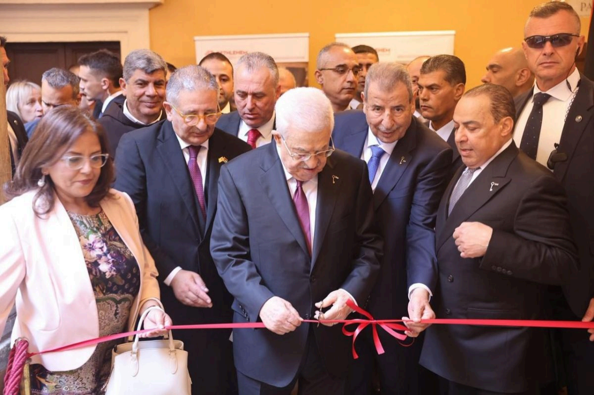President Mahmoud Abbas Inaugurates “Bethlehem Reborn” Exhibition at the Vatican