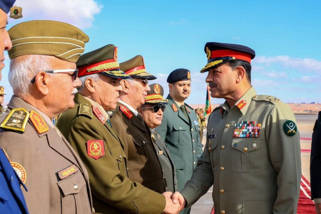 Field Marshal Asim Munir Meets Libyan Military Leadership to Boost Defense Ties