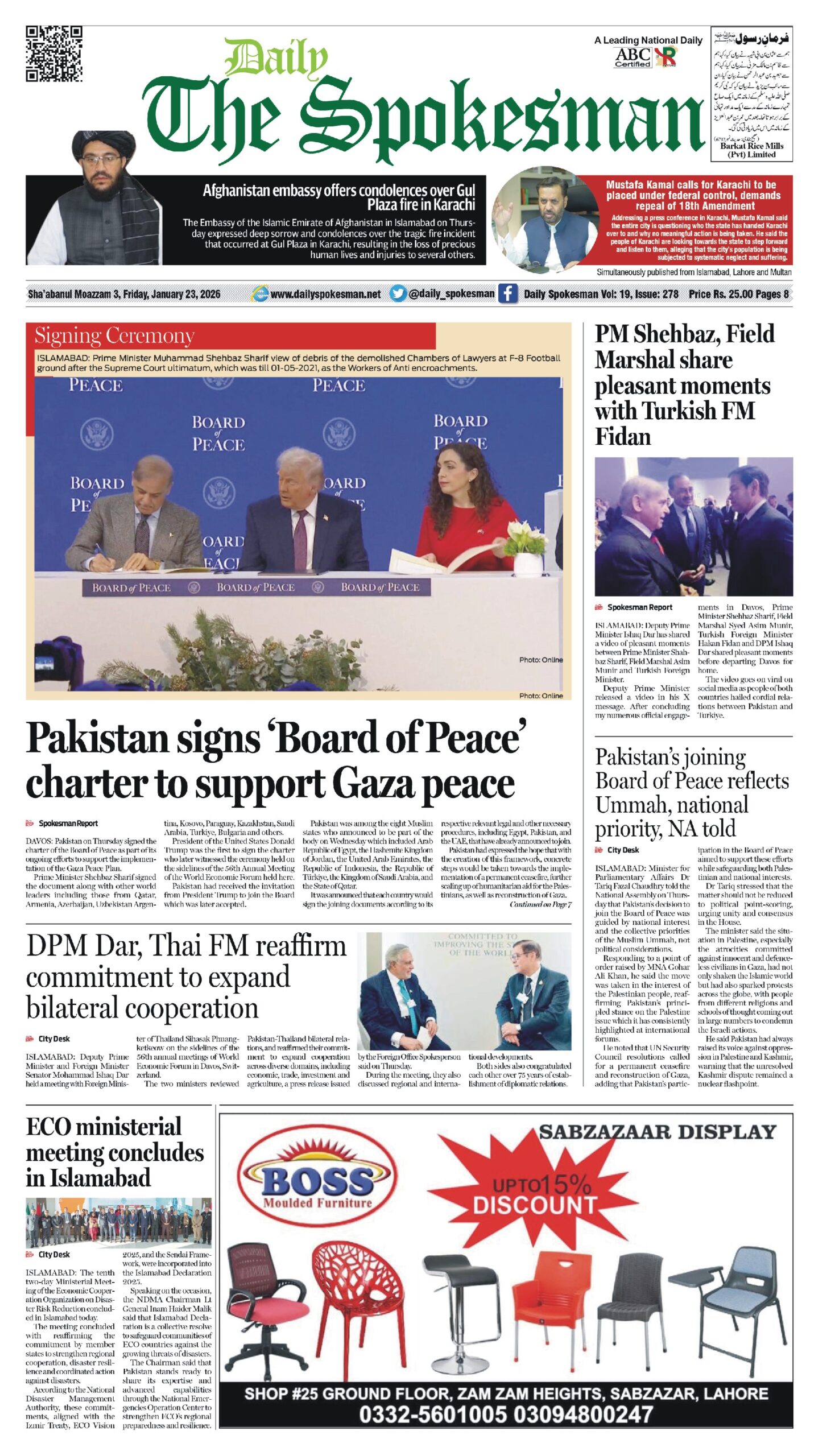 Daily The Spokesman 23 January 2026 PDF