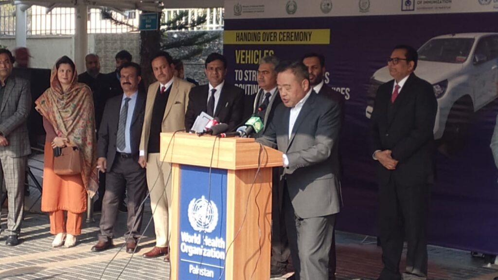WHO and Gavi Equip Pakistan with 20 4x4s to Target Zero-Dose Children