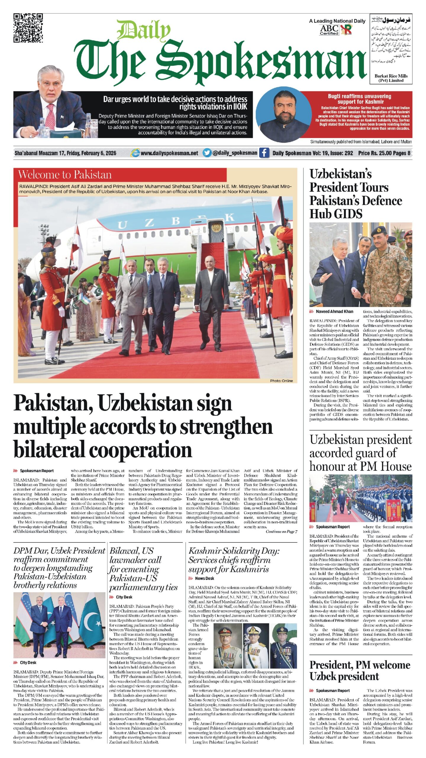 Daily The Spokesman 06 February 2026