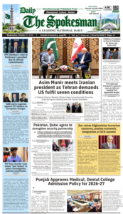 DAILY THE SPOKESMAN 21 OCTOBER 2026
